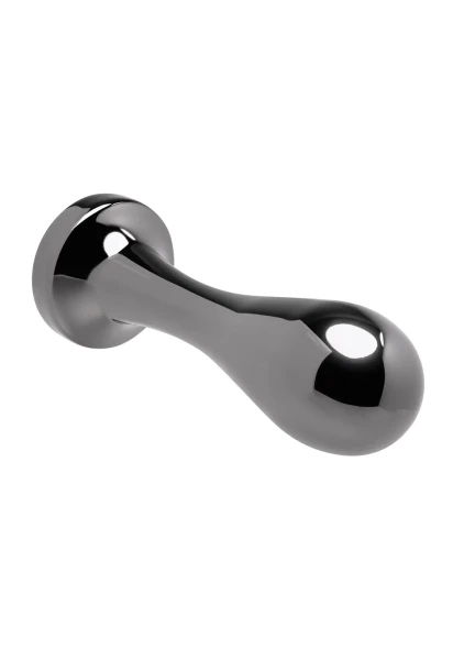 Gender X Black Pearl Aluminum Alloy Anal Plug