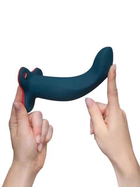Limba Flex L 7.1" Silicone Bendable Dildo By Fun Factory - Velvet Blue