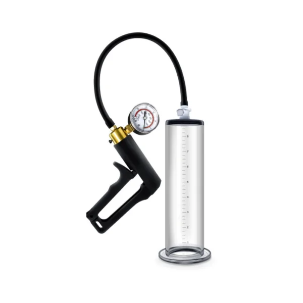 Performance - Vx7 Vacuum Penis Pump With Brass Trigger & Pressure Gauge  -  Clear — image 4 of 20