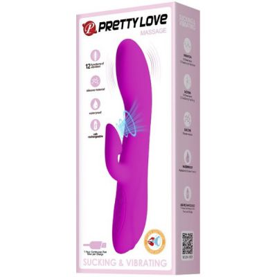 Rechargeable Massage Vibrator Purple
