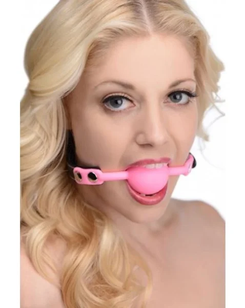 Glow Gag Glow in the Dark Silicone Ball Gag