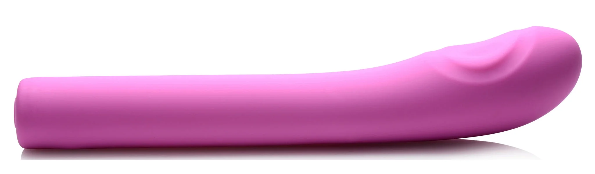 5 Star 9x Pulsing G-spot Silicone Vibrator - Pink