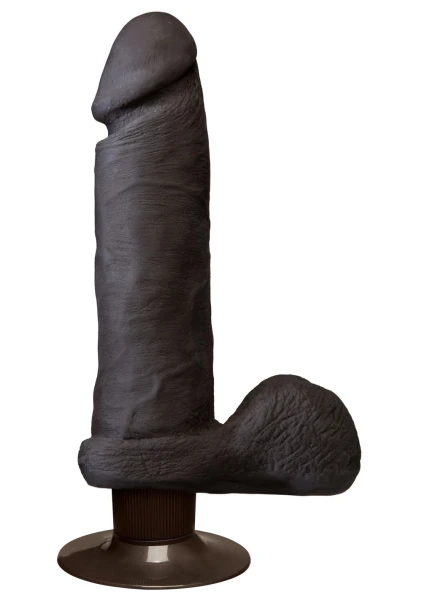 Realistic Cock - UR3 Ultraskyn Vibrating 8 inch Brown