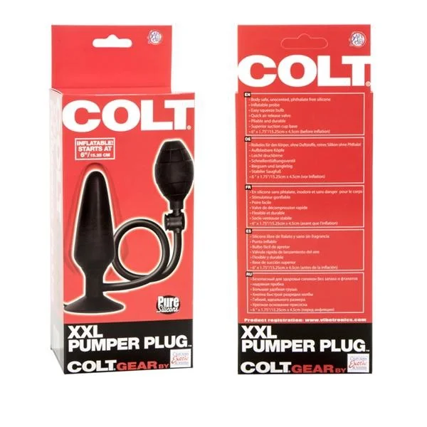 Colt Xxl Pumper Plug - Black