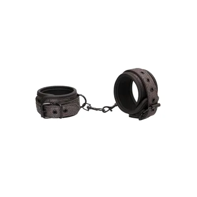 Ouch Elegant Ankle Cuffs Dark Grey