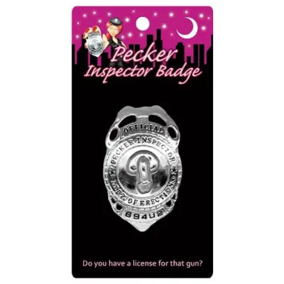 Pecker Inspector Badge