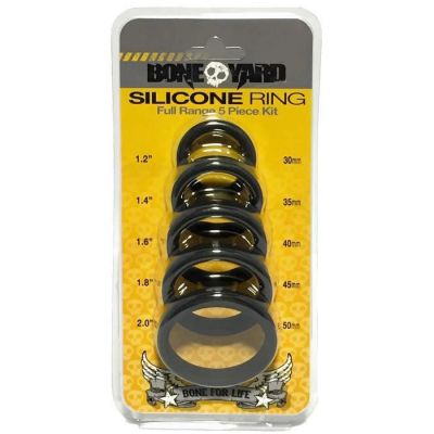Silicone Cock Rings x5