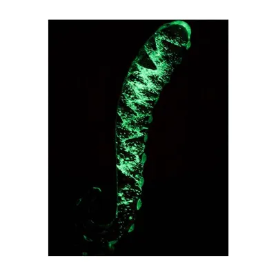 Lucent Glow In The Dark Seahorse Glass Massager