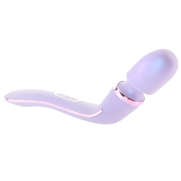 Wellness Eternal Wand Rechargeable Waterproof Silicone Vibrating Body Massager With Remote By Blush