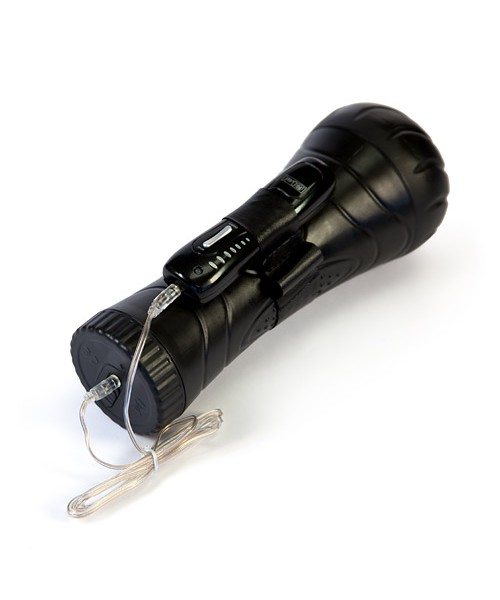 Vibrating pussy in a plastic case