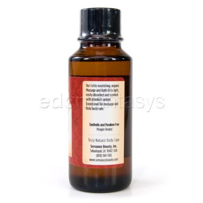 Sensuous bath oil