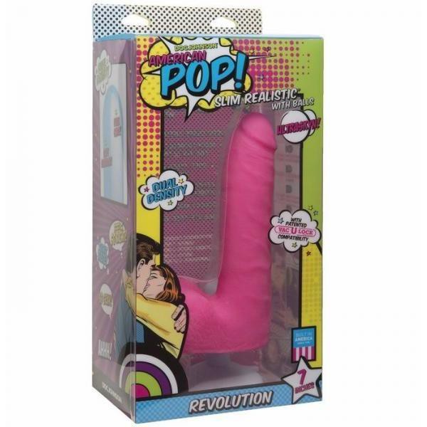 American Pop Independent Ultraskyn 7" Dildo with Suction Cup