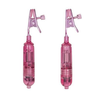 Nipple Play One Touch Micro Vibrating Nipple Clamps