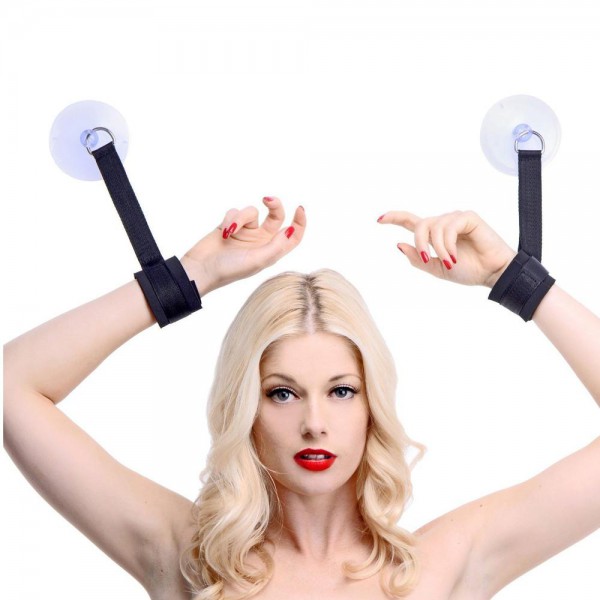 Frisky Hands Up! Suction Cup Wrist Restraints