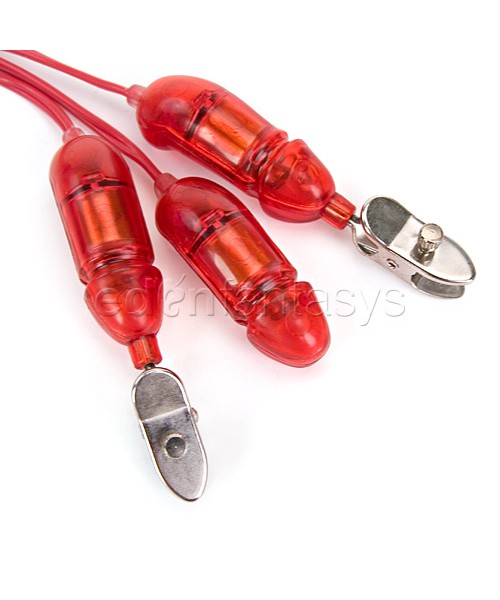 Red hots Blazing love clamps