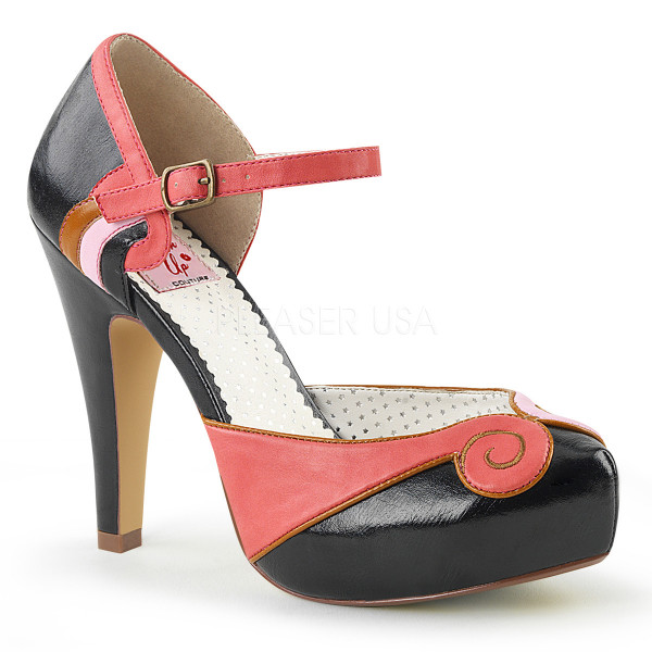 4 1/2 inches Heel, 1 inches Hidden PF