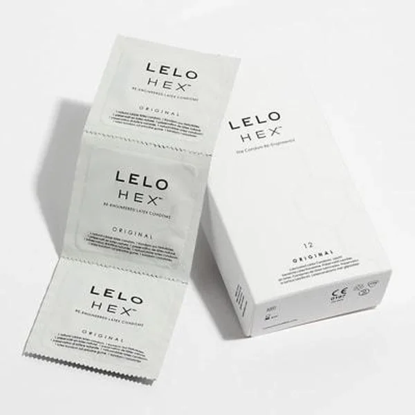 Lelo Hex Original Ultra Thin Condoms | 12-Pack