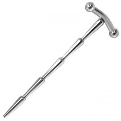Torment Ridge Raider Stainless Steel Penis Plug 4 6 Inch