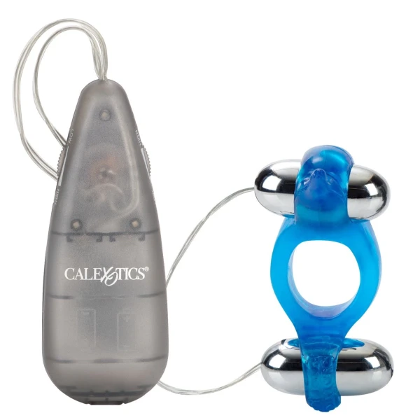 Diving Dolphin Vibrating Love Ring Blue — image 11 of 11