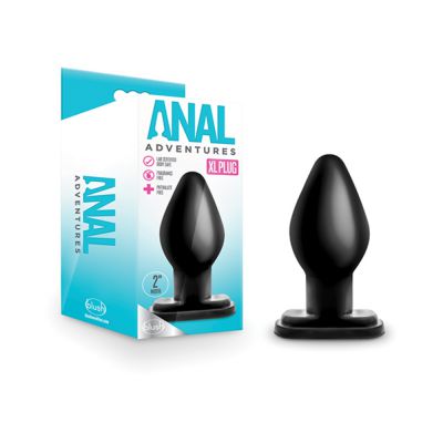 Anal Adventures Xl Plug Black