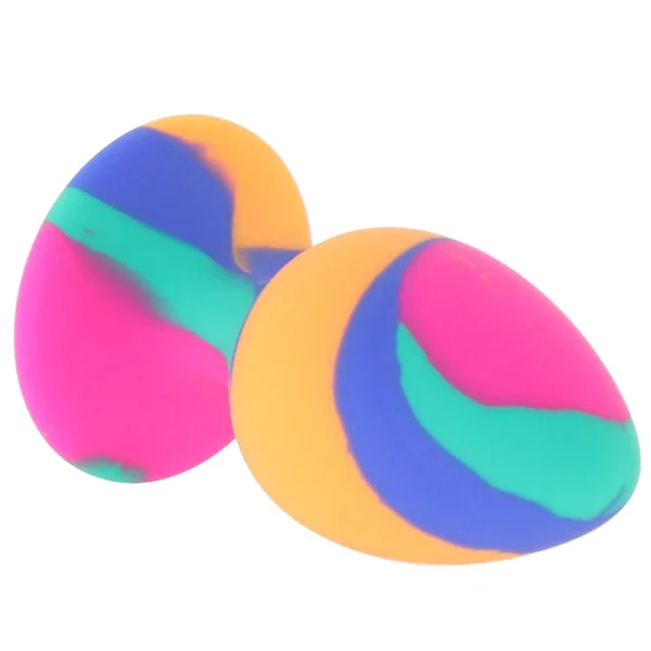 Cheeky Large Tie Dye Butt Plug — image 6 of 7