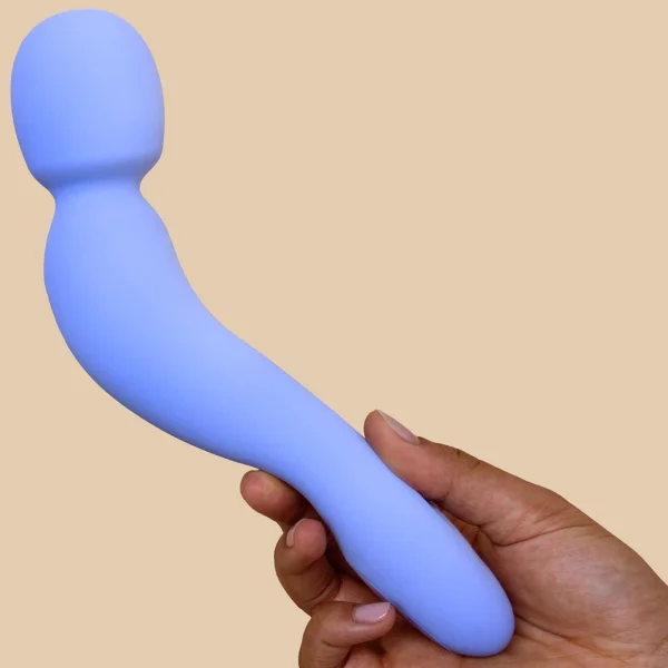 Dame Com Wand Massager - Periwinkle