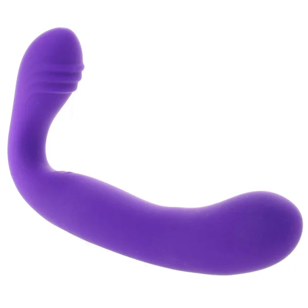 CalExotics Rechargeable Silicone Love Rider Strapless Strap-On - Purple
