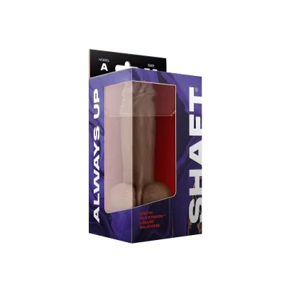 Shaft Model a 7 5 Inch Liquid Silicone Dong With Balls Oak