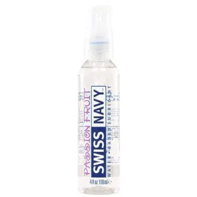 Swiss Navy Flavors Water Based Lubricant Passion Fruit 4 Fl Oz