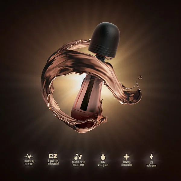 Lush Chloe Rose Gold USB Rechargeable Mini Massager Wand — image 5 of 10