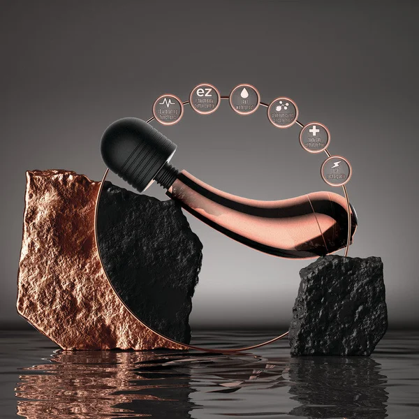 Lush Callie Rose Gold USB Rechargeable Mini Massager Wand — image 5 of 10