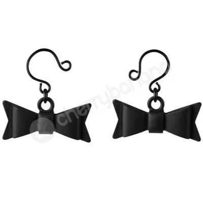 Sincerely Bow Tie Adjustable Nipple Jewellery No Piercing Required