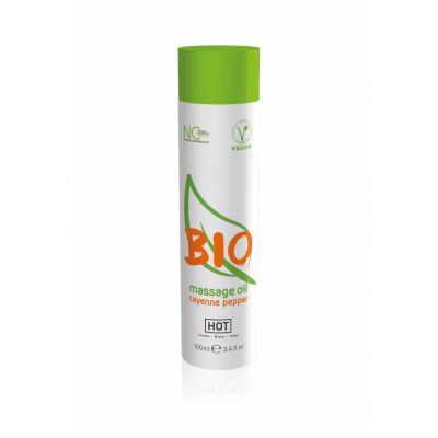 HOT BIO massage oil cayenne pepper 100 ml Sensual Massage With Essential Oils