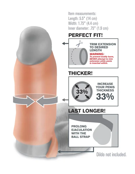 Fantasy X-tensions Real Feel Enhancer - Flesh