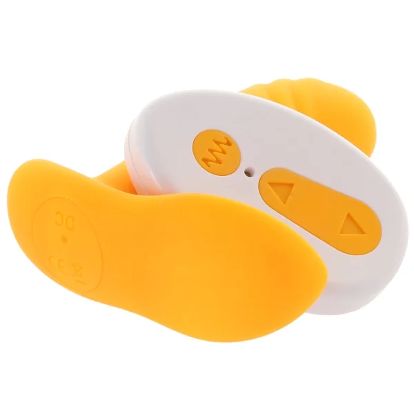 Creamsicle Vibrating Plug with Remote Control by Evolved Novelties