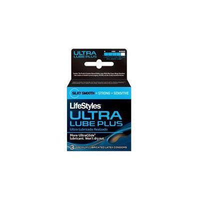 Lifestyles Ultra Lubricated Condoms 3 Pack