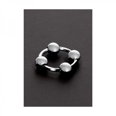 Shots Head Glans Ring With 4 Balls