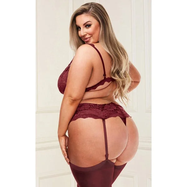 Baci 3192X 3 Piece Lace Bra Set Queen — image 8 of 8