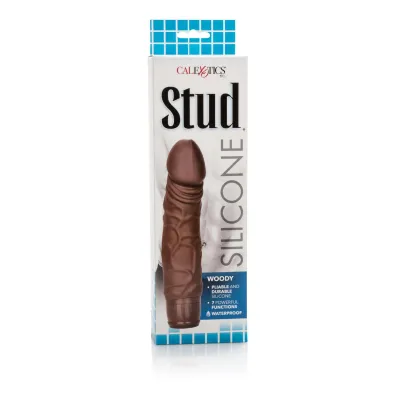 Silicone Studs Woody Brown
