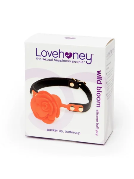 Lovehoney Wild Bloom Silicone Rose Ball Gag
