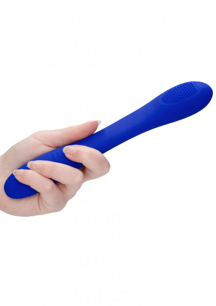 Double Ended Vibrator - Flex - Blue - G Spot Stimulation