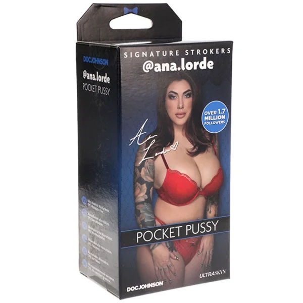 Signature Strokers Girls Of Social Media Ana.Lorde ULTRASKYN Pocket Pussy