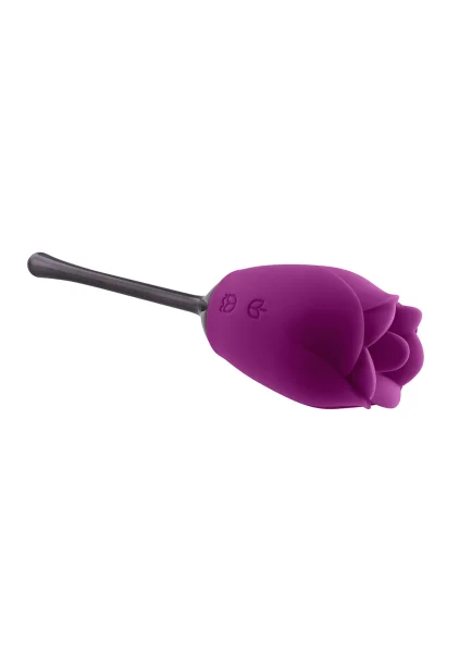 Playboy Pleasure Petal Rechargeable Silicone Clitoral Vibrator - Fuchsia