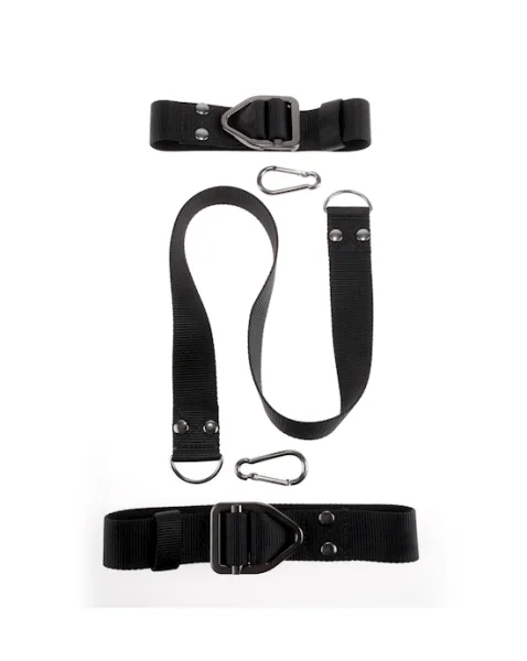 Sir Richards -command Deluxe Cuff Set - Black