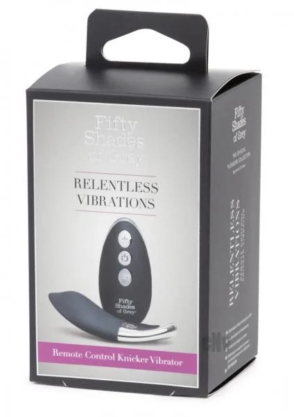 Fifty Shades Of Grey Relentless Vibrations Remote Control Panty Vibe Black — image 7 of 8