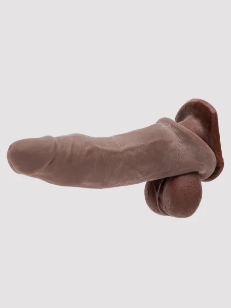 Lovehoney Real-Feel Penis Extender 1.5 Inch with Ball Loop - Flesh Brown