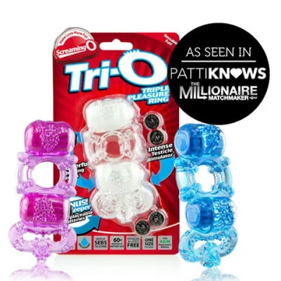 The Screaming O Tri O Triple Pleasure Ring