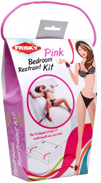 Pink Bedroom Restraint Kit
