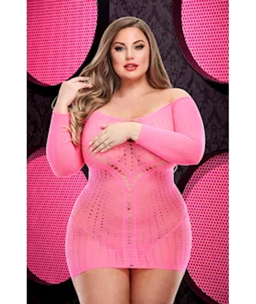 Jacquard Mini Dress — image 6 of 6