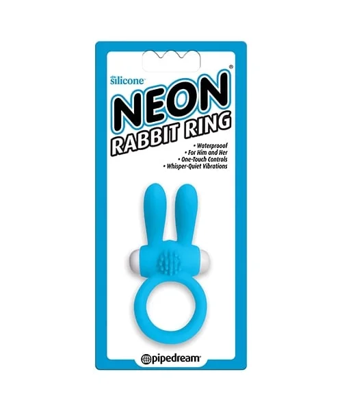 Neon Rabbit Ring - Blue